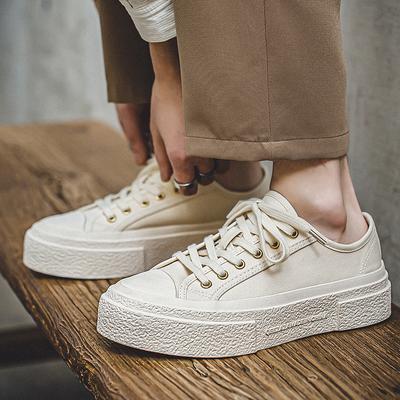 Nuove scarpe da ginnastica da uomo con suola spessa Classiche e versatili Stile nero Per passeggiate all'aperto in strada Festa giovanile quotidiana Scarpe di qualità