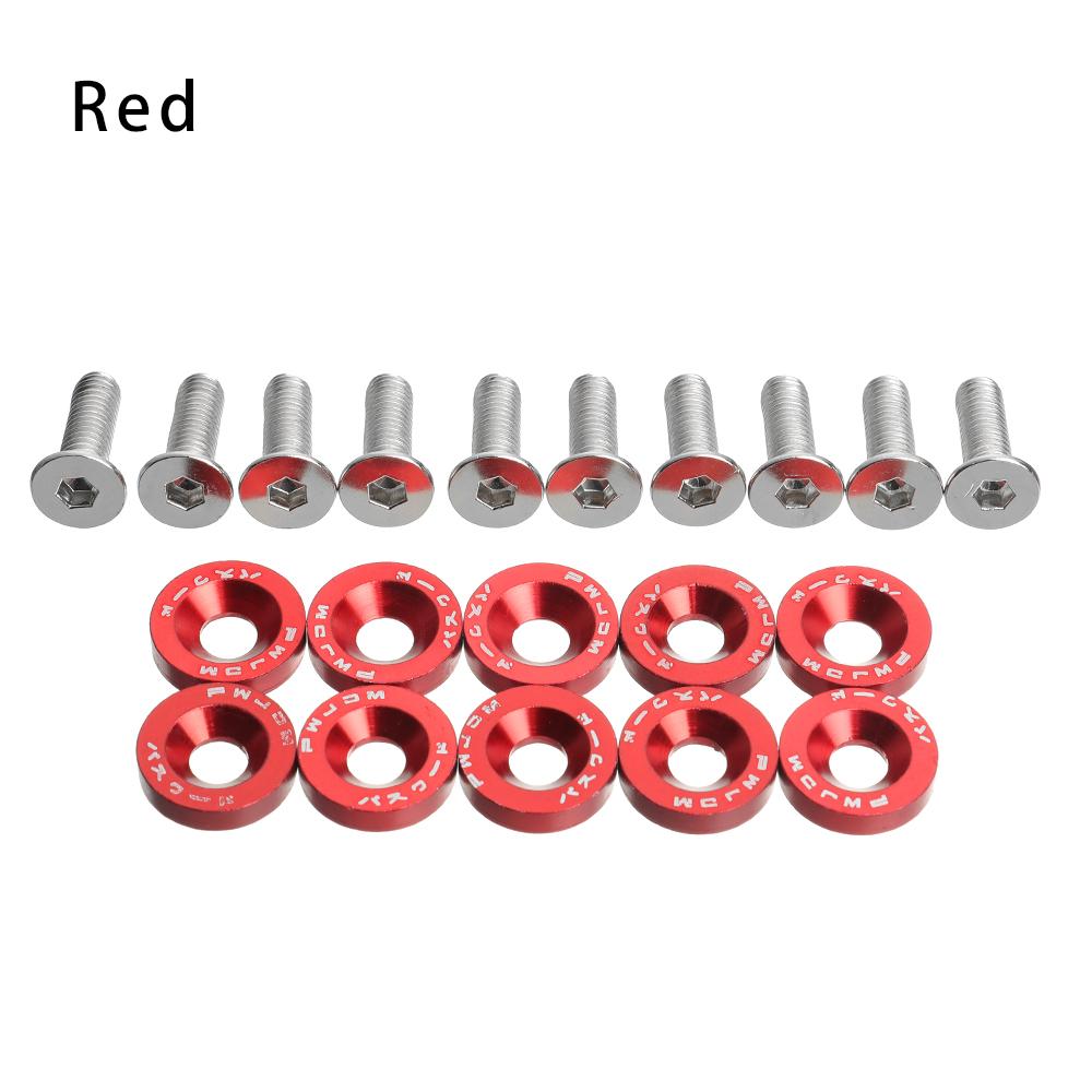 10PCS Scooter Fasteners Screws Handle Bar Screw Washers for Dualtron 1 2 3 Thunder Eagel Ultra Zero 9 Parts Car Decor Screws