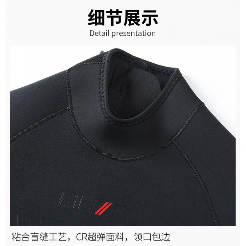 3mm Mens Fullsuit Wetsuit Surfing Diving Snorkeling Warm Thermal Chloroprene Neoprene Black