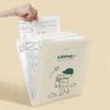 PP Document Storage Pouch Large Capacity Data Storage Bag Vertical Folder  School Office Supplies