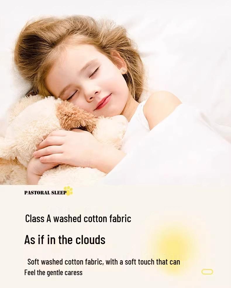 Washable Thick Cotton Quilt - Warm, Universal for All Seasons, 2025 Spring/Winter. Perfect for Students' Single Beds.