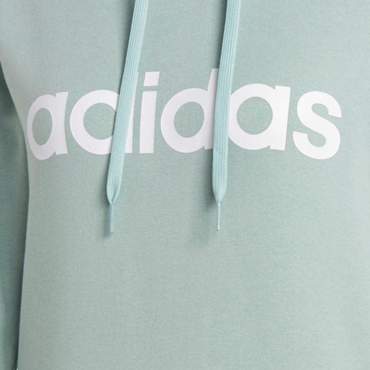 adidas Moletom American Vintage Cor Sólida Estampa de Logotipo Feminino Moletons Verde GP8735