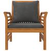 5 Piece Garden Lounge Set with Cushions Solid Acacia Wood