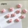 Durable Fridge Magnet 2Pcs Pink Pig Head Refrigerator Magnet, Resin Cartoon Magnetic Note Holders Decoration, Memo Photo Holder for Kitchen