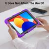360 Rotatable Stand Case For Redmi Pad SE 8.7 2024 With Screen Protector Heavy Duty Cover For Redmi Pad SE 4G 8.7inch Shockproof