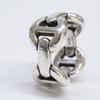 HOORSENBUHS 925 QUAD LINK Ring Ring 18 SilverUsed