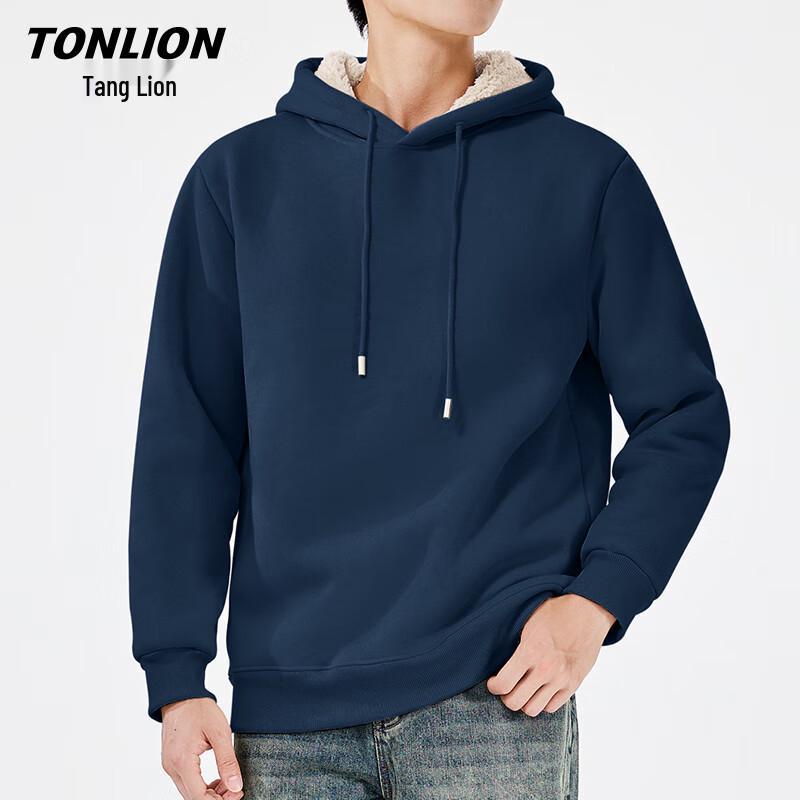 

TonLion Unisex Winter Warm Hooded Sweatshirt 2XL