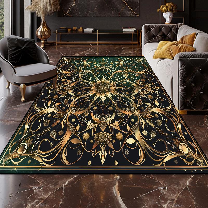 Persian Style Large Carpet for Living Room Decoration Luxury Washable Coffee Table Floor Mat Bedroom Non-slip Rugs 200x300cm