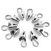 Cigeman Curtain Clips, Stainless Steel Hooks, Strong Clips for Shower Curtains, Thickened Old-Style Metal Clothespins, Pack of 10