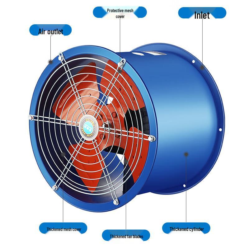 Jundingying SF High-Speed Duct Axial Flow Fan