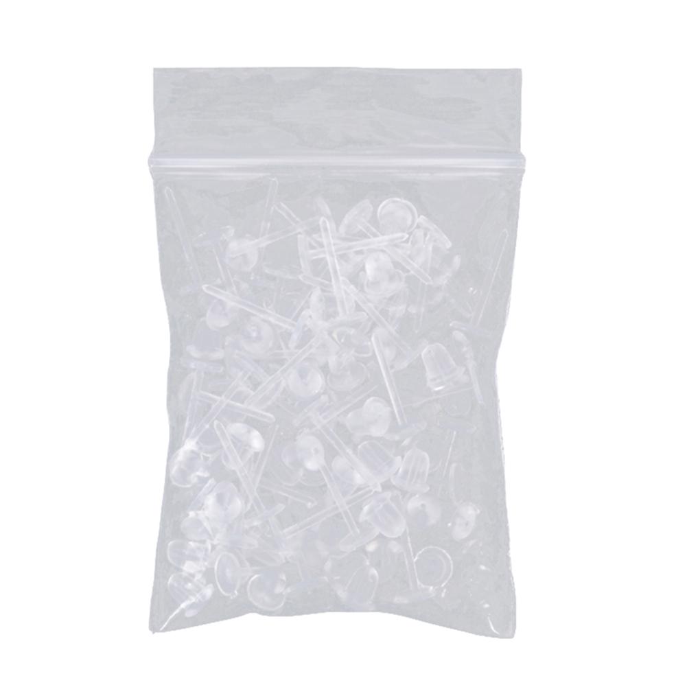 

Временные пластиковые гвоздики для ушек, 50 шт one size