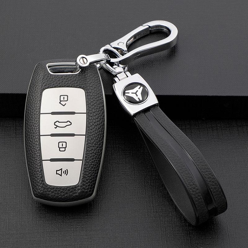 PENTRU Great Wall Haval Hover H1 H4 H6 H7 H8 H9 GMW Coupe TPU Leahter telecomandă mașină cu 4 butoane capac pentru chei Carcasă Suport geantă Shell