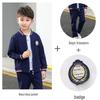 Spring/Autumn British Cotton Academy Style Baseball Uniform for Kindergarten & Primary School