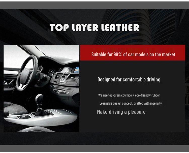 BYD Qin Plus Carbon Fiber Steering Wheel Cover: Non-Slip, All-Season, for Qin Plus DMI