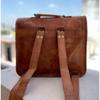 Handmade Men's Genuine Leather Vintage Laptop Messenger Briefcase Bag Satchel