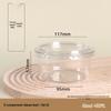 460ml Disposable Dessert Bowls with Lids