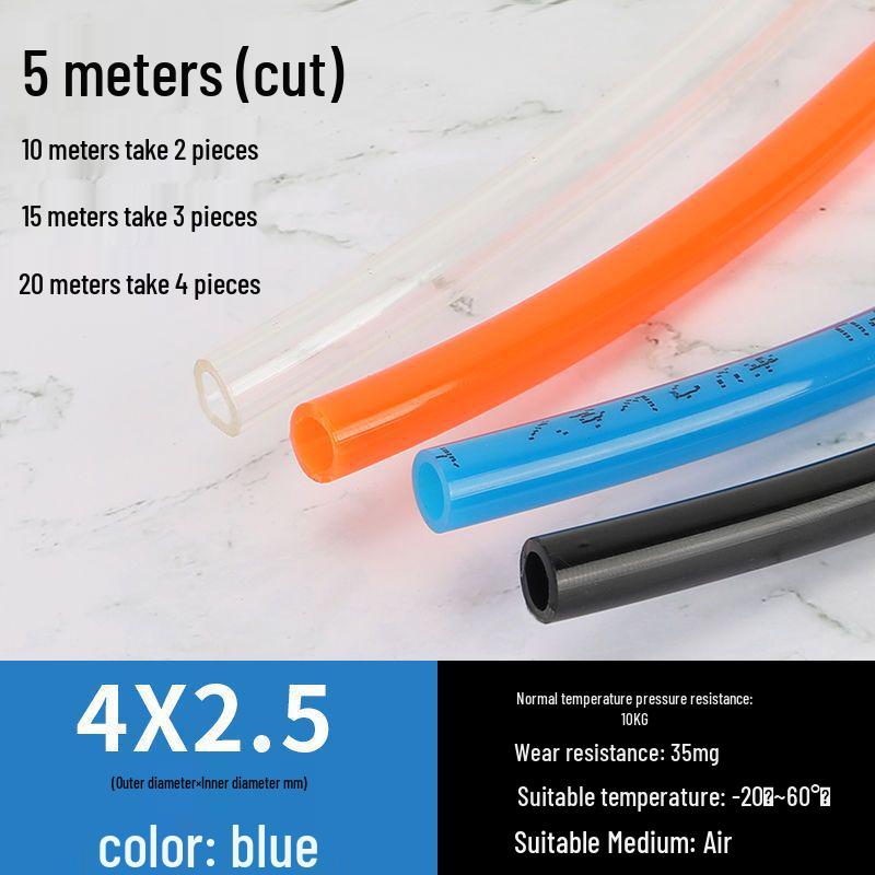 High-Pressure 8MM PU Pneumatic Air Hose for Air Compressors