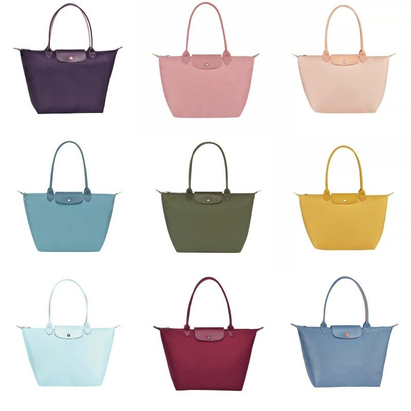 Longxiang bag Zhou nylon large, medium and small tote bag handbag shoulder bag folding bag underarm women's bag