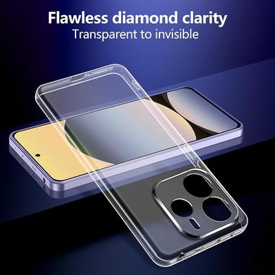 Ultra Thin Soft Clear TPU Silicone Phone Case Cover for Redmi Note 14 5G Note 14 Pro 4G 5G Note 14 Pro+
