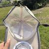 Solar Powered Cooling Fan Hat With USB Charging For Outdoor Activities 600mAh Rechargeable Adjustable Ventilated Sun Hat