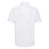 Russell Collection Mens Classic Plain Oxford Short-Sleeved Shirt