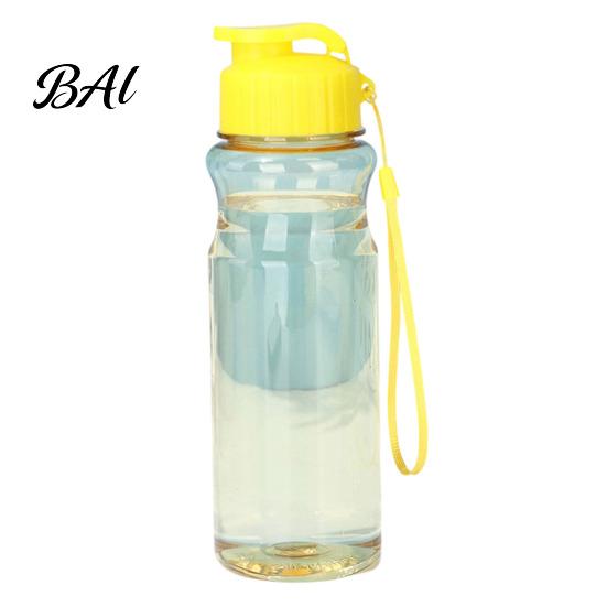 Gym Fitness Workout Water Bottle Sports Bottle, with Flip Lid, 550ml Capacity Leak-Proof Travel Friendly Portable Cup, for Outdoor And Hiking Cycling