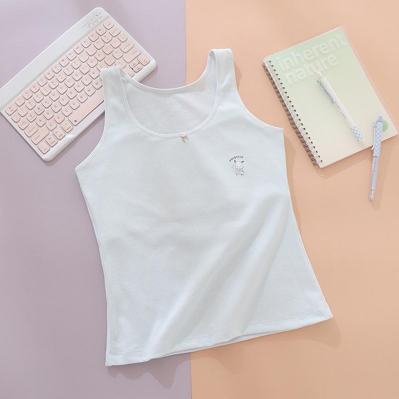 Teen Girls  Developmental Camisole - Base Layer for Middle & High School Students Small синий