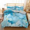 Luxury Black Marble Bedding Set 3D Duvet Cover Set Single Double Twin King Size Teens Adults Bedclothes Soft Polyester Bed Linen