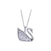 Swarovski Swan Lake Small Luxury Love Swan Necklace Women necklace Silver 5296469