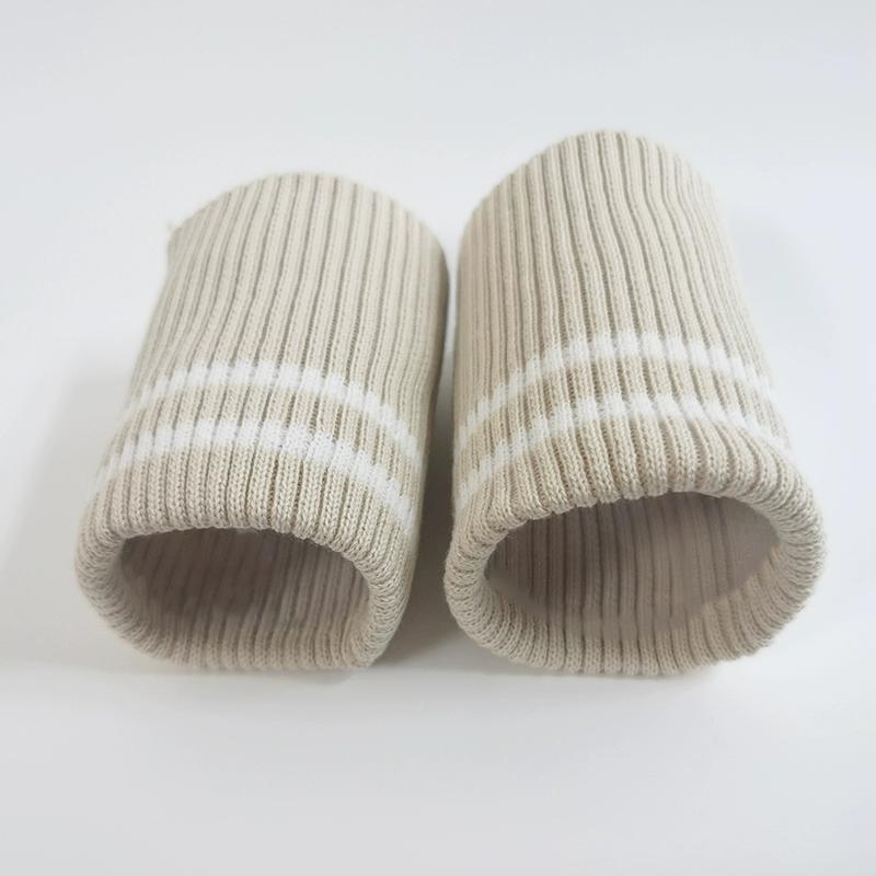 1 Pair Elastic Coarse Stripe Rib Cuff Coat Down Coat Sleeves Windproof Thread Hem Elastic Closure Garment Hem Accessories TJ6018