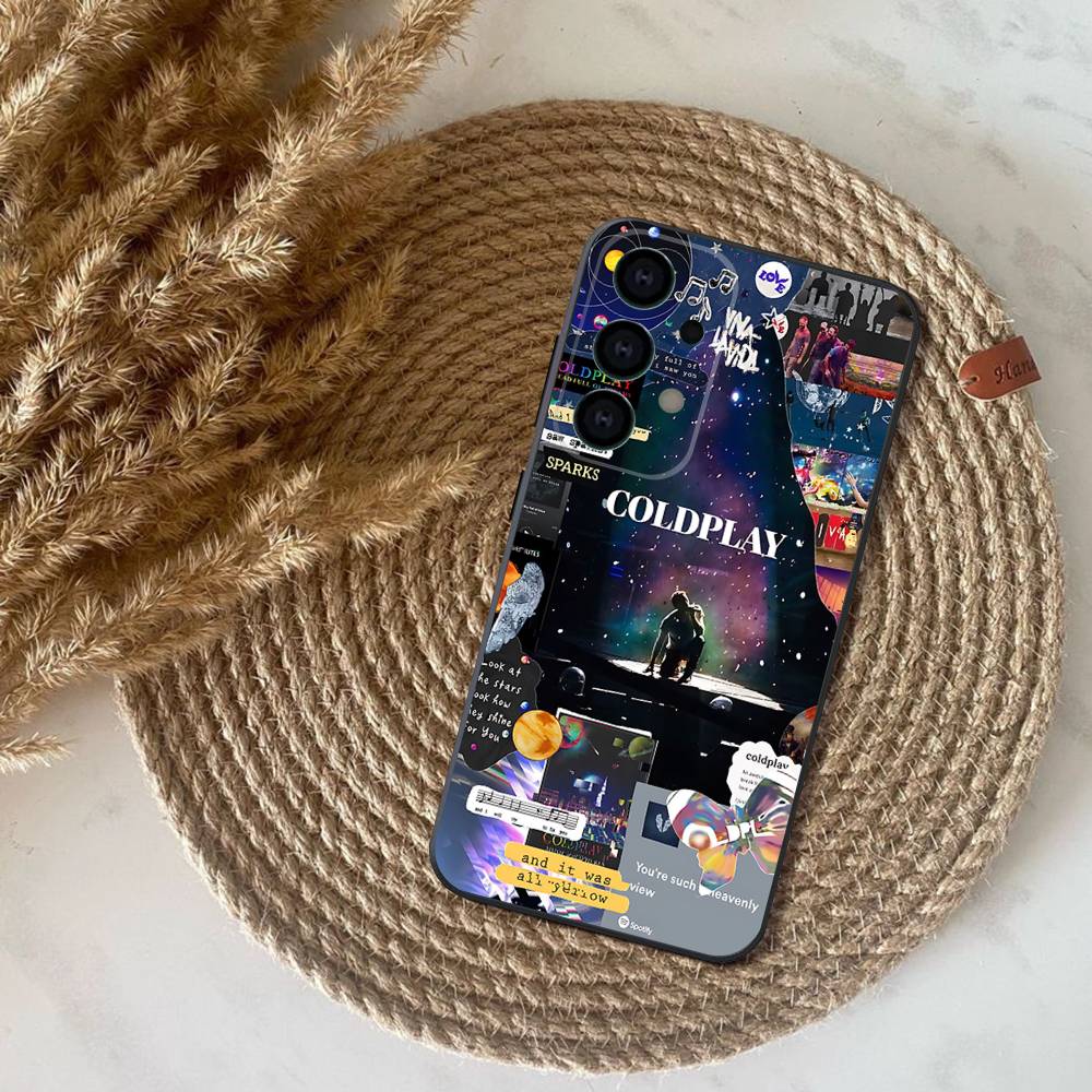Band C-Coldplay Phone Case Silicone Soft For Samsung S25,S24,S21,S22,S23,S30,Ultra,S20,Plus,Fe,Lite
