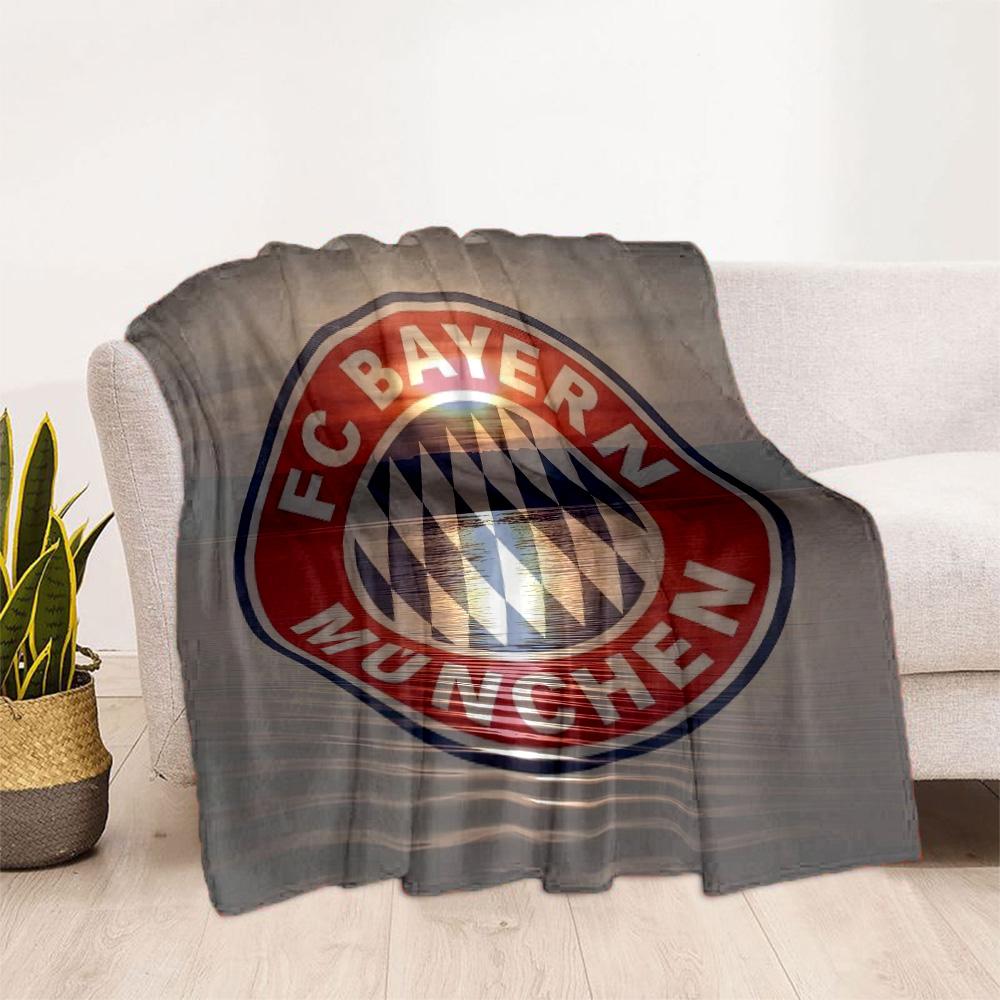 Bayern Munich Blanket Warmthful Decor Great for Office Chair Sofa Bedding All-Season Use Stylish Decor Ideal Gift For Birthday Valentine'S Day