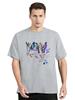 Rainbow Namaste Lotus Graphic Print Tshirt Women Meditation Breathe T-Shirt Female Yoga Posture T-Shirt Men Cotton Tops Tee