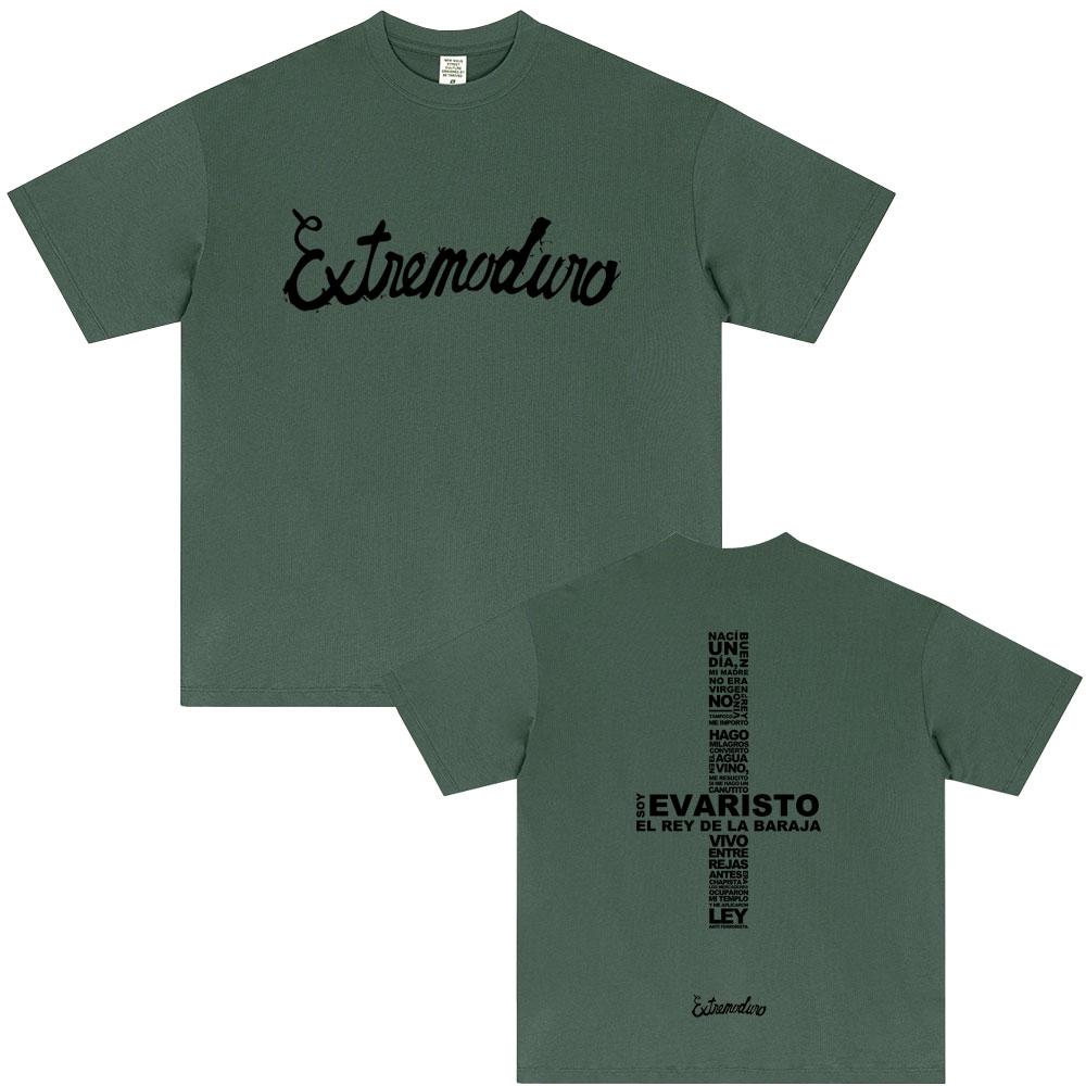 Limited Rock Band Extremoduro Tshirts Men Women Fashion Gothic Oversized T Shirts Male Casual Vintage Short Sleeve Tee Shirt