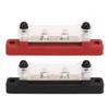 1 Pair Power Distribution Block 12‑48V 150A M6 Terminal Screw Mounting for Cars Trucks RVs Marine Boats