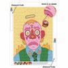 DIY 5D Diamond Painting Canvas Abstract Cartoon Character Pop Art Relaxing Leisure Craft for Adults Room Decor Wall Hanging Embroidery Gift Idea