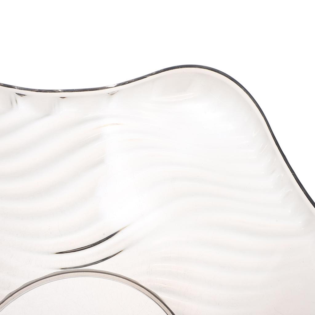 Obstteller Kunststoff Glänzendes Finish Design Für Snack Salat Brot Gebäck Vorspeise Servierschale Heimküche