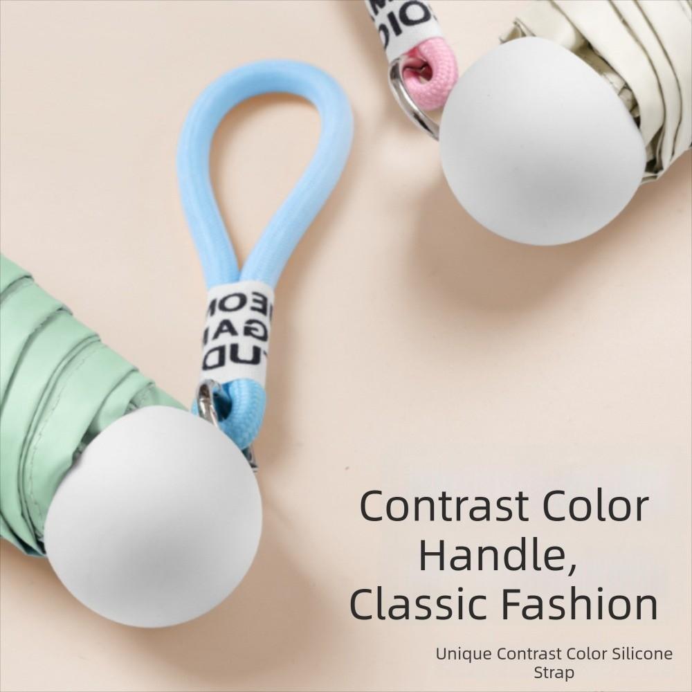 Ultraviolet Protection Pocket Parasol Folding Sun Shade Umbrella Portable Sun Umbrella  Outdoor