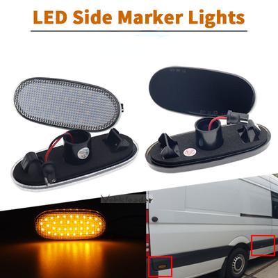 דינמי LED סמן צד אור צד מחזיר מנורת איתות פנל מנורת פנל עבור פולקסווגן קראפטר 2006 עבור בנץ ספרינטר W906