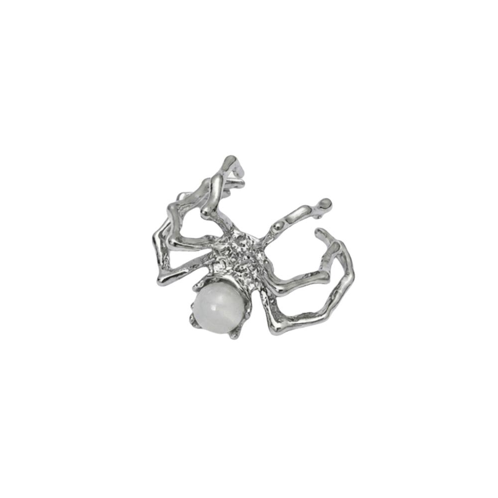 Zinc Zinc Alloy Open Ring Punk Finger Ring Fashion Spider Ring Women Jewelry