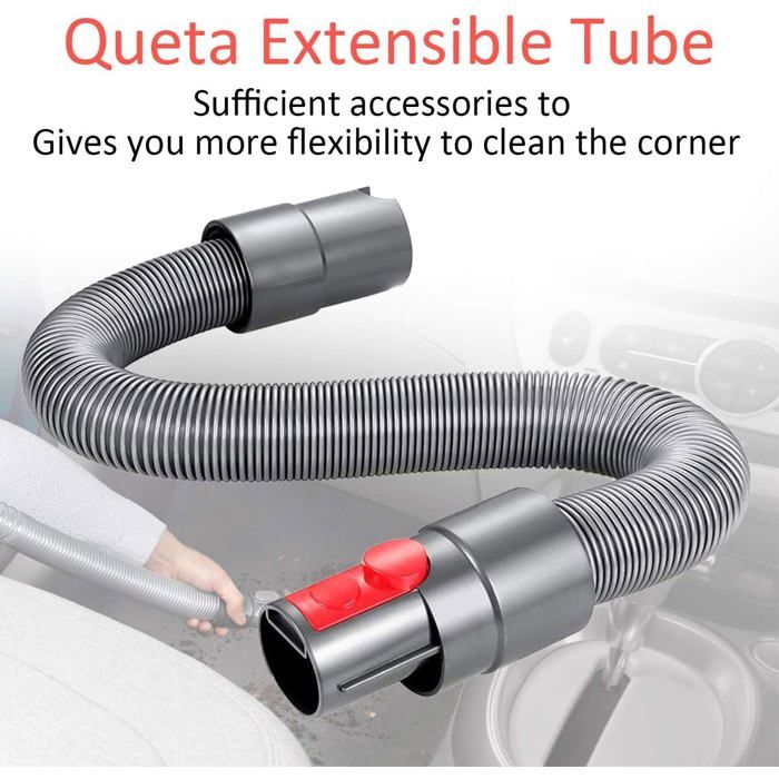 Tuyau extensible compatible Dyson V7 V8 V10 V11 SV10 SV11 – raccord ABS universel