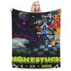 Super Warm Blankets Decorative Homestucked Manga Throw Blanket  Flannel Bedspread For Outdoor Street Trend Sofa Bed Cover