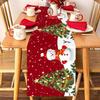 Happy New Year Christmas Table Runner Merry Christmas Decoration for Home Xmas Table Decor 2025 Navidad Notal Noel Ornament