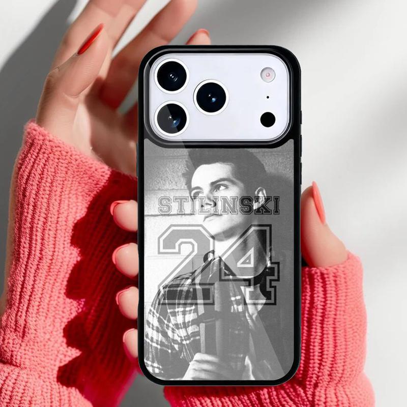 Dylan O'Brien Teen Wolf Phone Case for iPhone 17 16 15 14 13 Pro Max Back Cover for 12 11 Pro Coque