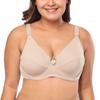Large Size Women's Bra Smooth Surface Without Steel Ring Adjustable Underwear Comfortable Soft Breathable