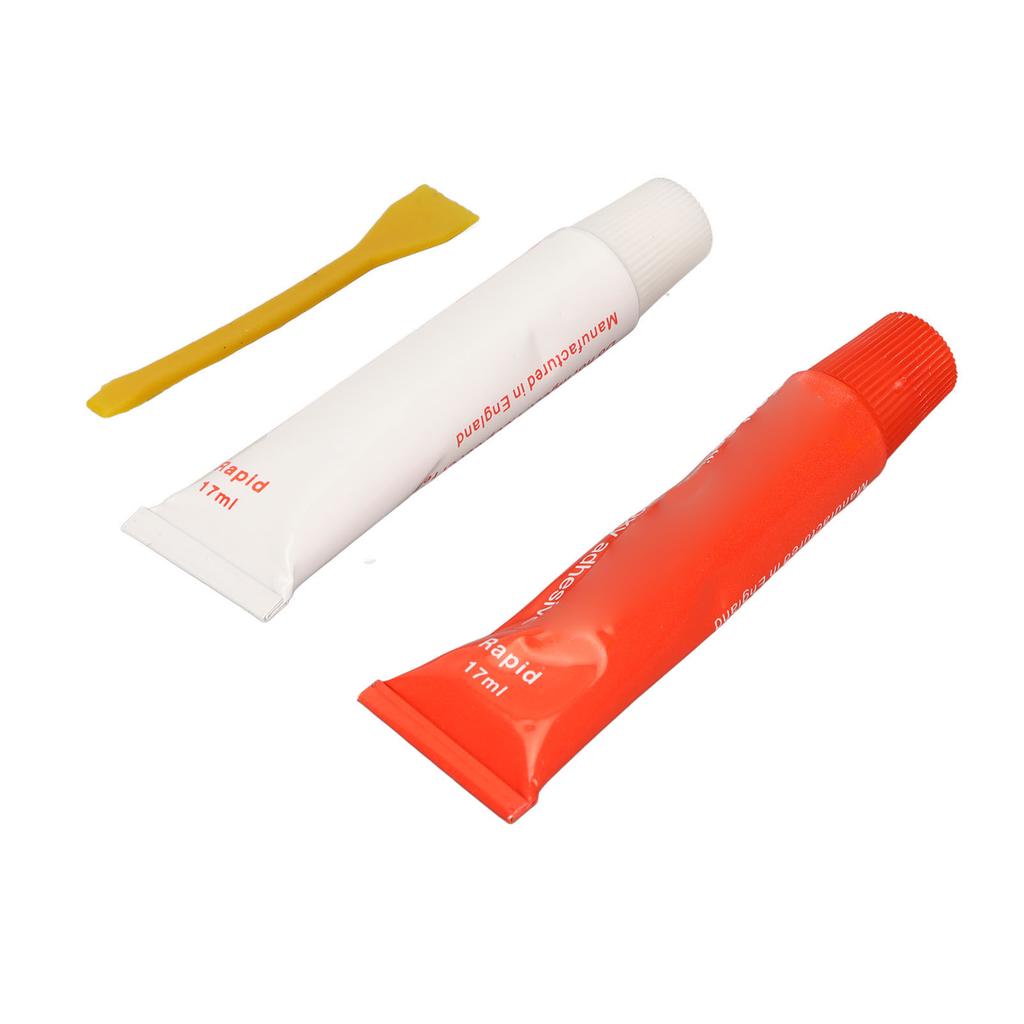 AB Glue 2 Pcs 17ml Fast Bonding Strong Stickiness Waterproof Transparent Epoxy Resin Adhesive Glue for Ceramic Repair