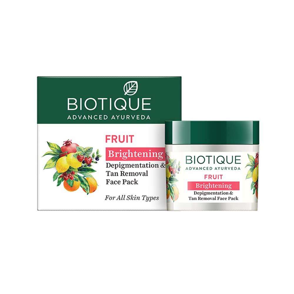 

Biotique Bio Фруктовая маска для отбеливания и депигментации 75Gm