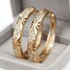 Cute White Rainbow Zircon Hoop Earrings For Women Luxury Gold Color Wedding Jewelry Accessories Gifts