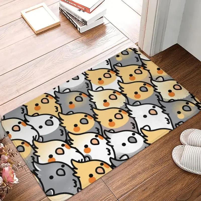 Cute Cartoon Chick Floor Mat - Fun and Colorful Design for Home Entrances, Perfect for Kids' Rooms and Farmhouse Décor