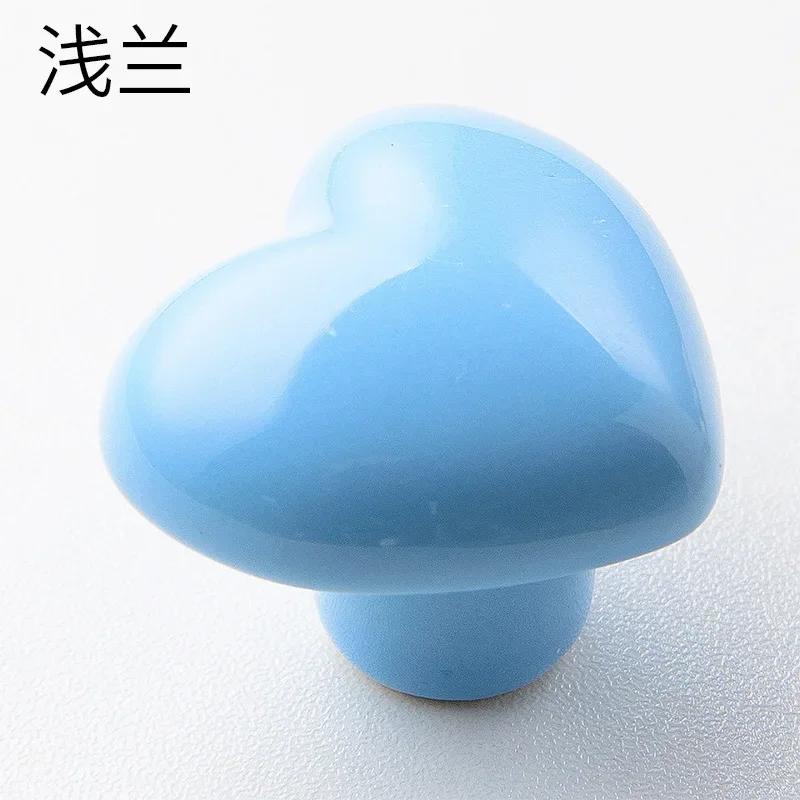 Children's Room Handle Wardrobe Handle Simple Cabinet Door Handle Acrylic Drawer Accessories Can Be Pasted with Ceramic Handles.